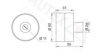 AUTEX 651383 Deflection/Guide Pulley, timing belt